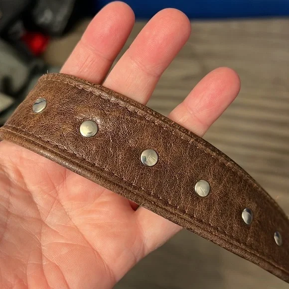 MAYA MOON OREGON DESIGN FUR & LEATHER CRESENT  HANDBAG - Picture 9 of 17